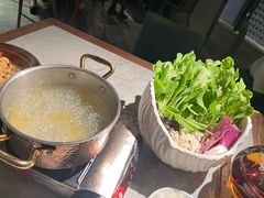 现烫鸡毛菜-皖厨·中国徽菜(万象食家店)