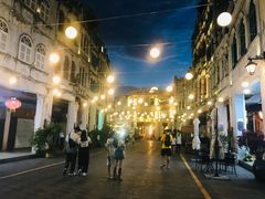 -海口骑楼小吃街