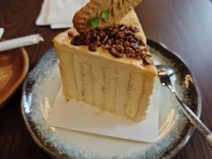 焦糖海盐蛋糕-顽效咖啡-One Shot Cafe
