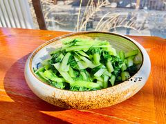 炒菊花菜-汤河清真餐馆
