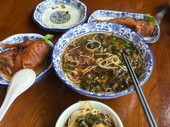 雪菜肉丝面-孙盛兴奥灶面馆·蟹黄面·三虾面(山塘街总店)