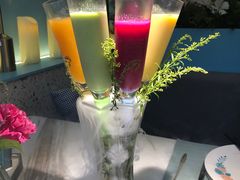 彩虹奶昔四部曲-蜜桃花开·中西融合菜E&W(南长街店)