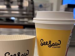 拿铁-Seesaw Coffee(上海国金中心店)