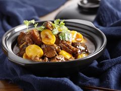 煨牛肉-汤河清真餐馆