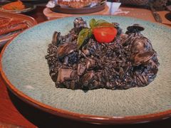 墨鱼汁蛤蜊烩饭-IL Forno 意坊·意大利餐厅(温州万象城店)