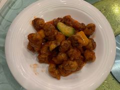 菠萝咕咾肉-功德林素菜饭庄(前门店)