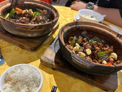 生啫金边花鳝-天宝食坊·啫啫煲大排档(西华路店)