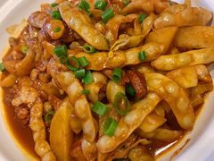 土豆炖黄金钩豆角-穆鑫楼食府