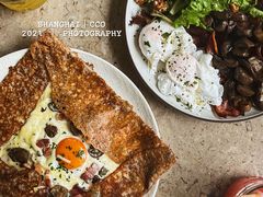 蘑菇熏肉荞麦可丽饼-RAC BAR(安福路店)