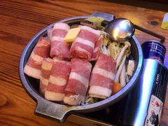 牛肉寿喜锅-坂吉屋·居酒屋深夜食堂(龙湖店)