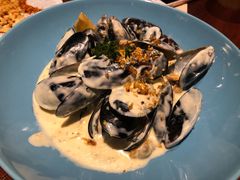 法国蓝青口配蒜蓉柠檬奶油酱-卡朋厨房(289艺术园区店)