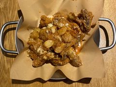 黄油蒜味炸鸡-富乐满韩国正宗炸鸡韩国料理(虹泉路店)