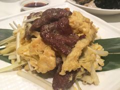 韭黄牛肉炒滑蛋-東海海鲜酒家(中信广场店)
