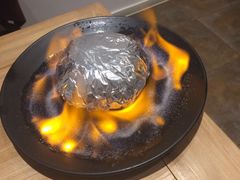 火焰豆腐包-朵朵开素食餐厅(后宰门街店)