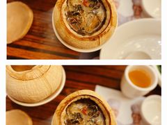 泰式椰皇炖乌鸡汤-陈鹏鹏潮汕菜(宝安机场T3航站楼店)