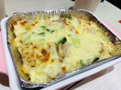 咖喱鸡肉蘑菇焗饭-蘑菇餐厅(小火瓦巷店)
