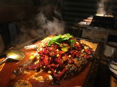 毛血旺烤鱼-探鱼·鲜青椒爽麻烤鱼(领展购物广场店)