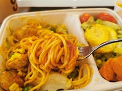 意面牛肉丸烤蔬菜热食沙拉-COSTA COFFEE(上海月星环球港店)