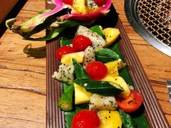 秋葵火龙果沙拉-黑牛の店·和牛烧肉(合生汇店)