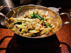 香锅有机菜花-绿茶餐厅(华联万柳店)