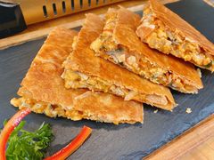 辣味蘑菇鸡肉薄饼-像素研食The pixlab (皮市街店)
