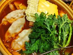 部队火锅加芝士-HOTISLAND海鸡岛·韩国料理(江南西店)