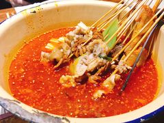 串串香-老城区炭火牛蛙锅(国展中心店)