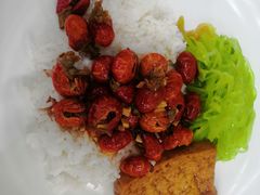 蒜香小龙虾套餐-北大学一食堂