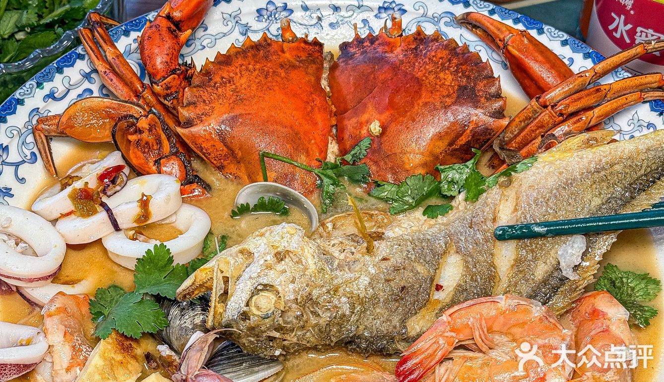 在杭州‼️打卡奥运冠军同款海鲜面，hoho吃🥰