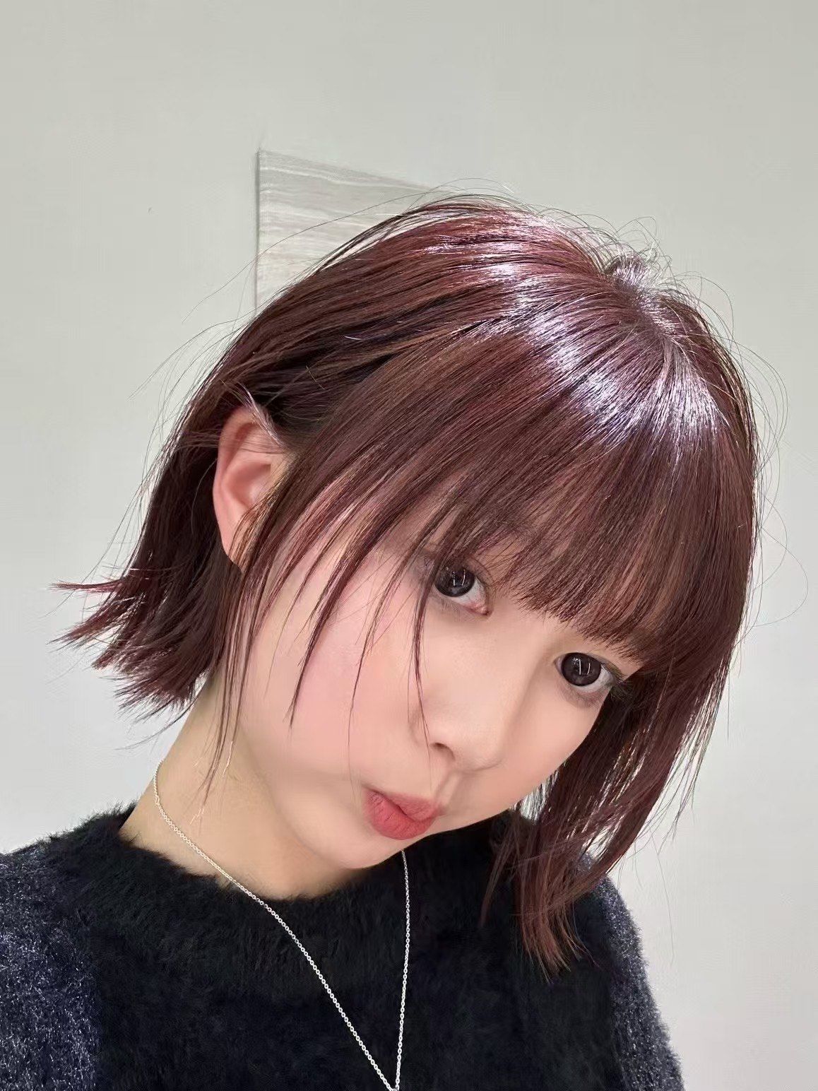 短发女生系列颜色发型搭配