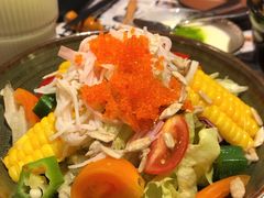 田园沙拉配和风汁-鳗事鱼意·活鳗現烤专门店(富力海珠城店)