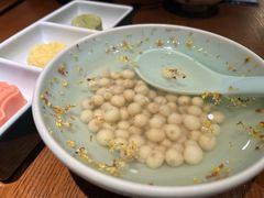 桂花糖水鸡头米-鑫震源·苏式大虾生煎(山塘街店)