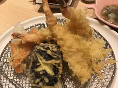 天妇罗拼盘&nbsp;天ぷら盛り合わせ-気楽亭和食料理(气乐亭大世界本店)