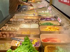 餐具摆设-姜胖胖首尔自助烤肉·蒸汽海鲜大排档(国瑞中心店)