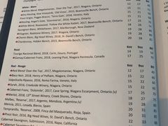 菜单-360 The Restaurant at the CN Tower