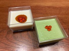 抹茶牦牛奶豆腐-敏珠拉姆藏餐·南京厨房(富春江东街店)