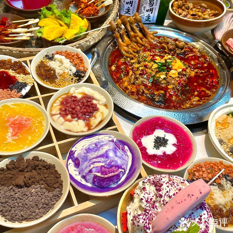 这家火锅店的免费甜品🍧无限续 让我N刷