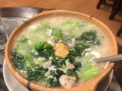 咸蛋黄芥菜煲-紫金食坊(江南西路店)