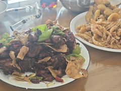 干煸鸡-美顺香食府鱼头老店(雪野湖店)