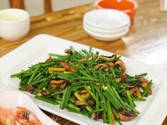 鱼春炒韭菜花-八仔大富楼·河鲜(西江店)
