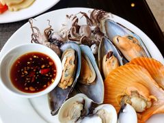 -大中华希尔顿酒店-念自助餐·海南美食·三文鱼
