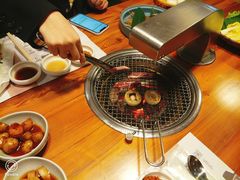 -草家酱蟹炭火烤肉店(珲春南路一店)
