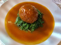 虾子菜脯狮子头-望乡楼上海菜(日月光店)