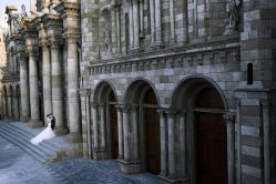 欧美时尚-巴黎婚纱摄影工作室