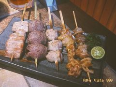 烧鸟拼盘-山杏yama-katsu·吉列炸物
