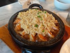 石板蒜蓉虾-小菜园新徽菜(无锡宜家荟聚中心店)