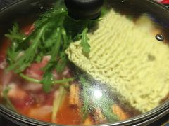 年糕五花肉火锅-花腰餐吧Bistro烧烤 傣味(传媒大学店)