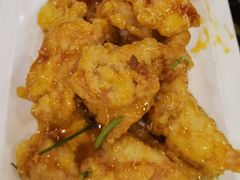 特色锅包肉-闯关东东北农家菜(崂山石老人店)