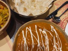 奶油奶酪咖喱paneerMakhani-克比叔叔印度餐厅Kebabs on the Grille (人民广场店)