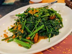 黄豆酱炒空心菜-simply thai天泰(长泰广场店)